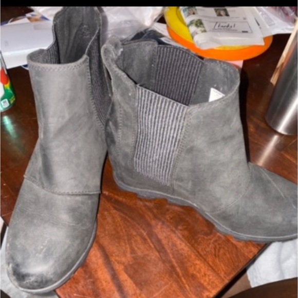 Sorel Chelsea boot wedges